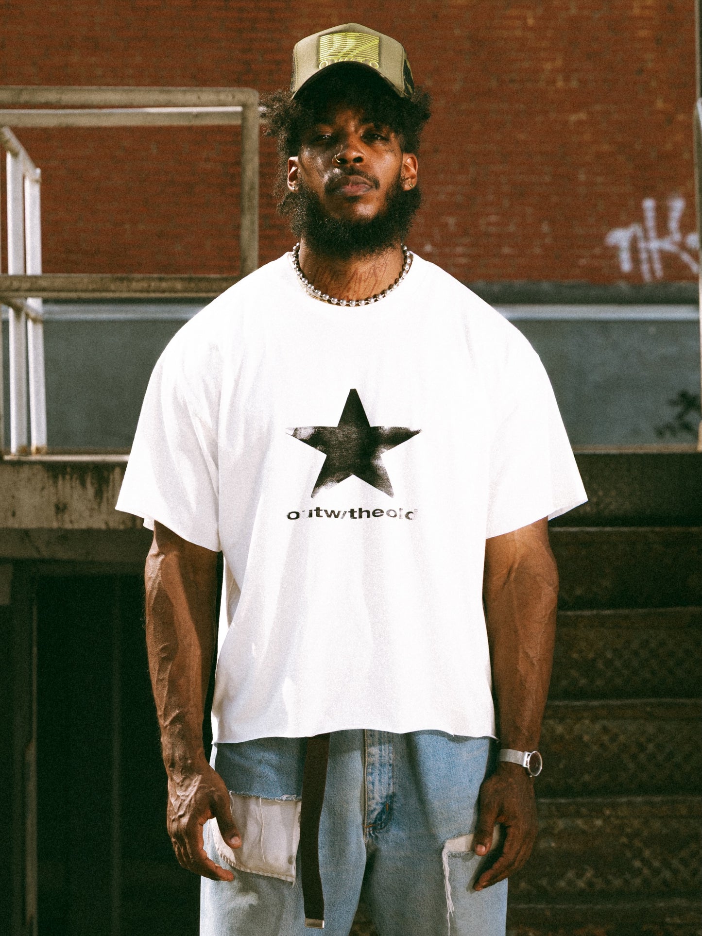 Flag Logo Trucker - Camo