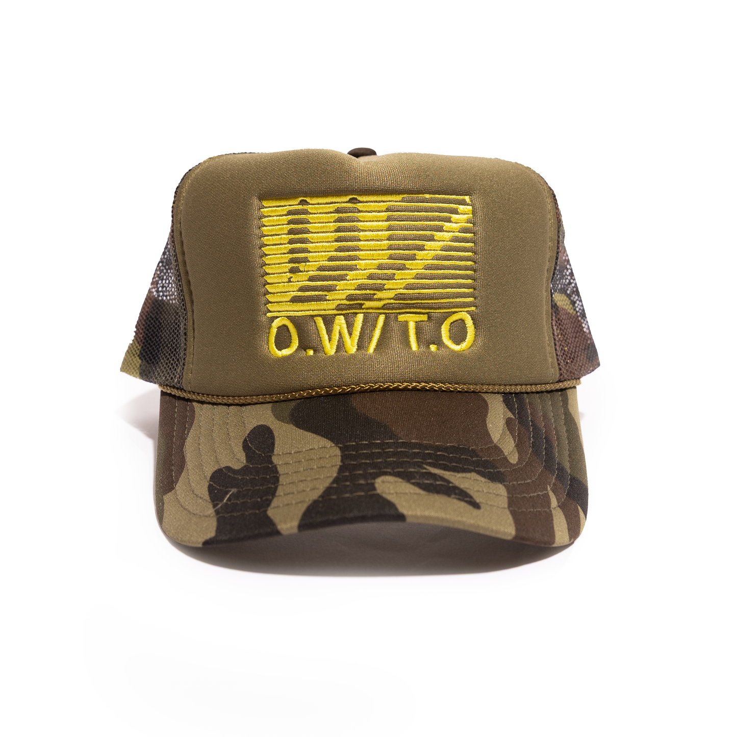 Flag Logo Trucker - Camo