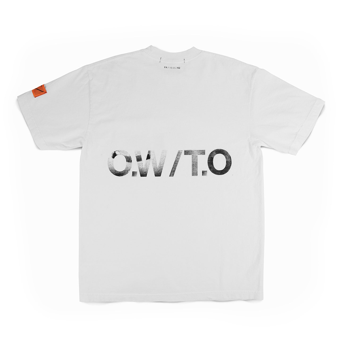 OG Hand Stamped Pocket Tee - White