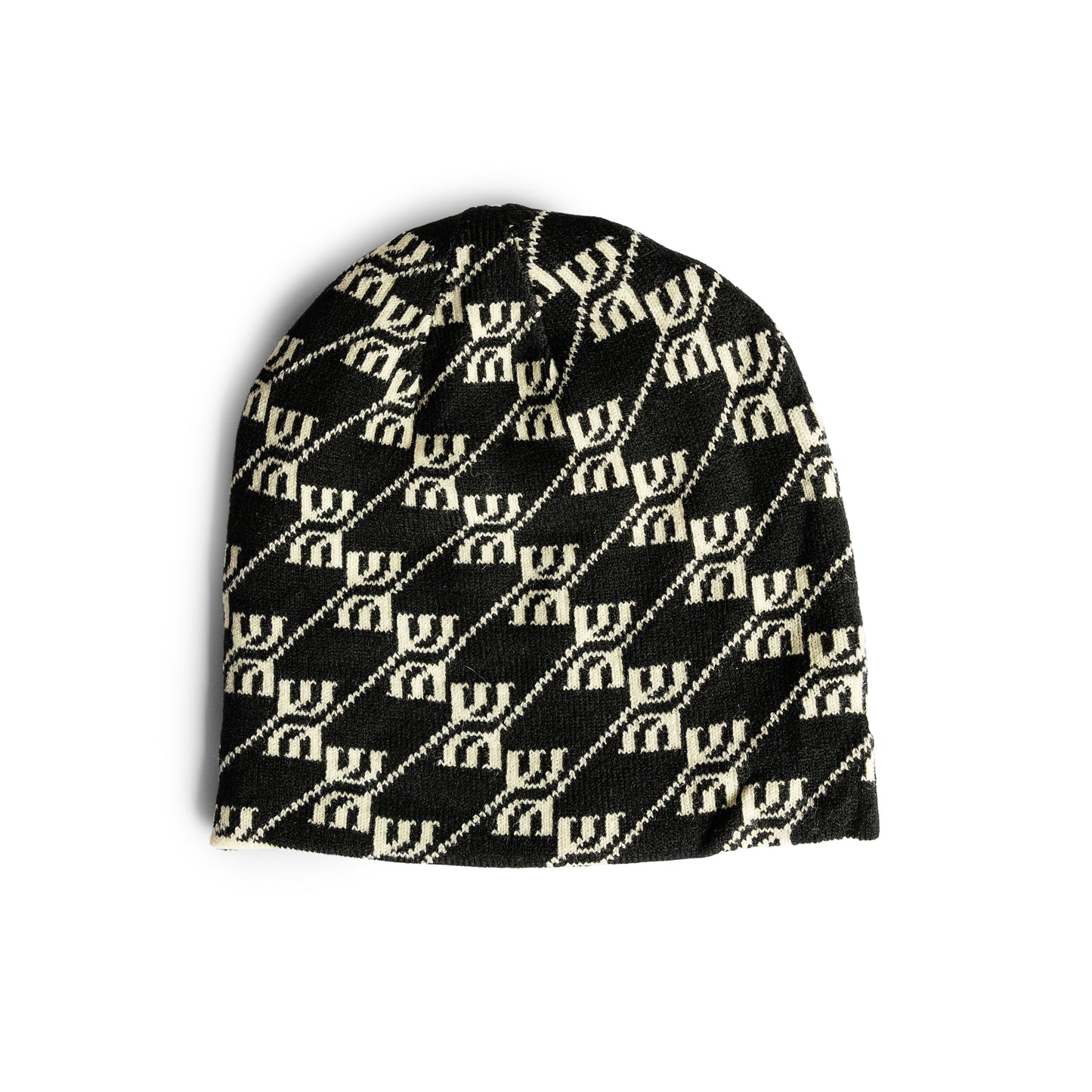 W Slash All Over Skully - Black / Cream