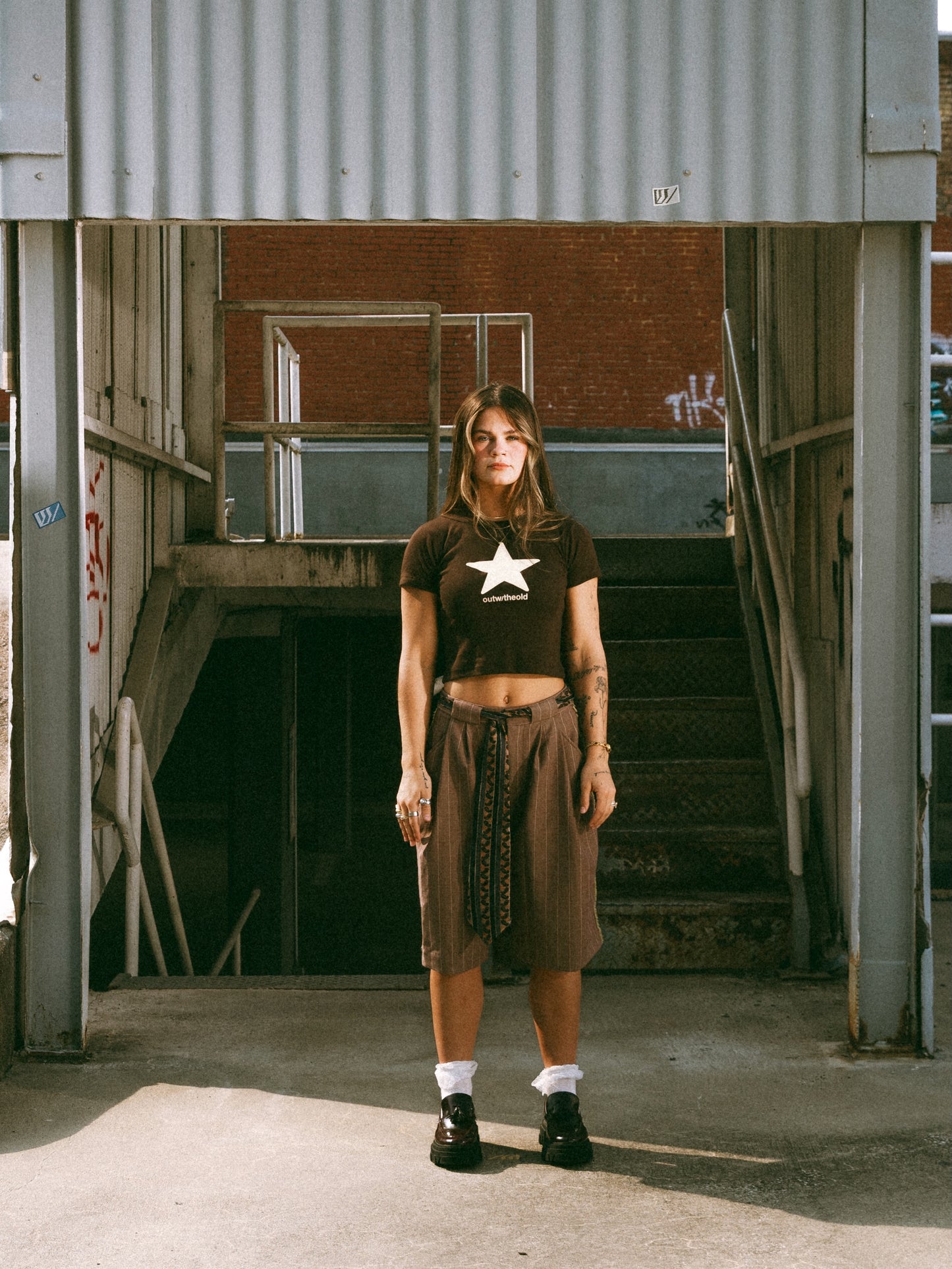 Lowercase Star Baby Tee