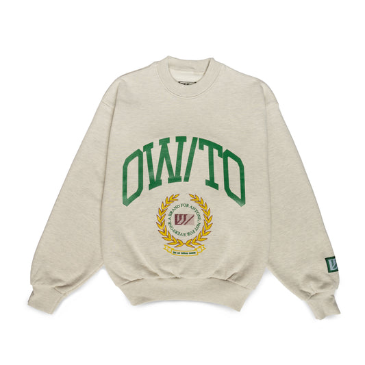 University Crewneck - Oatmeal