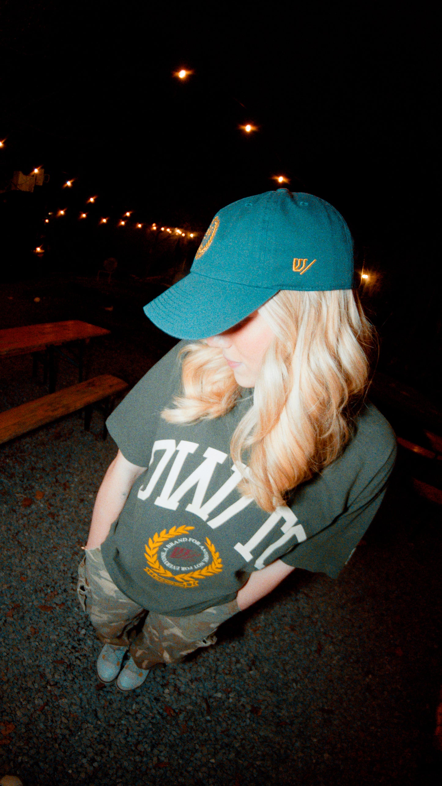 Crest Dad Hat - Vintage Navy