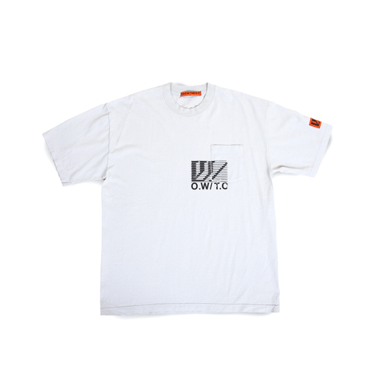 Stamped Pocket Tee - Cement