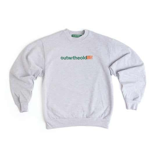 Lowercase Crewneck - Heather Gray