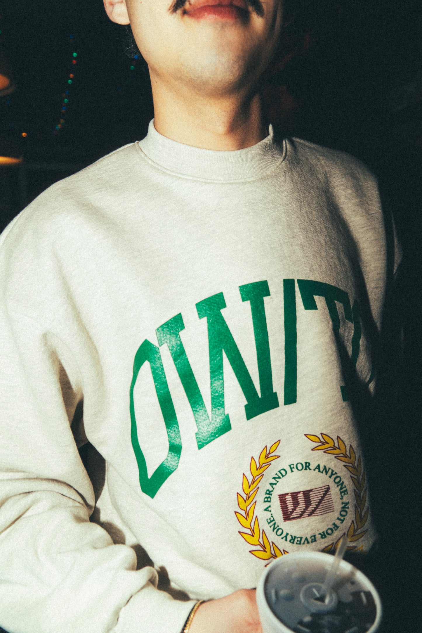 University Crewneck - Oatmeal