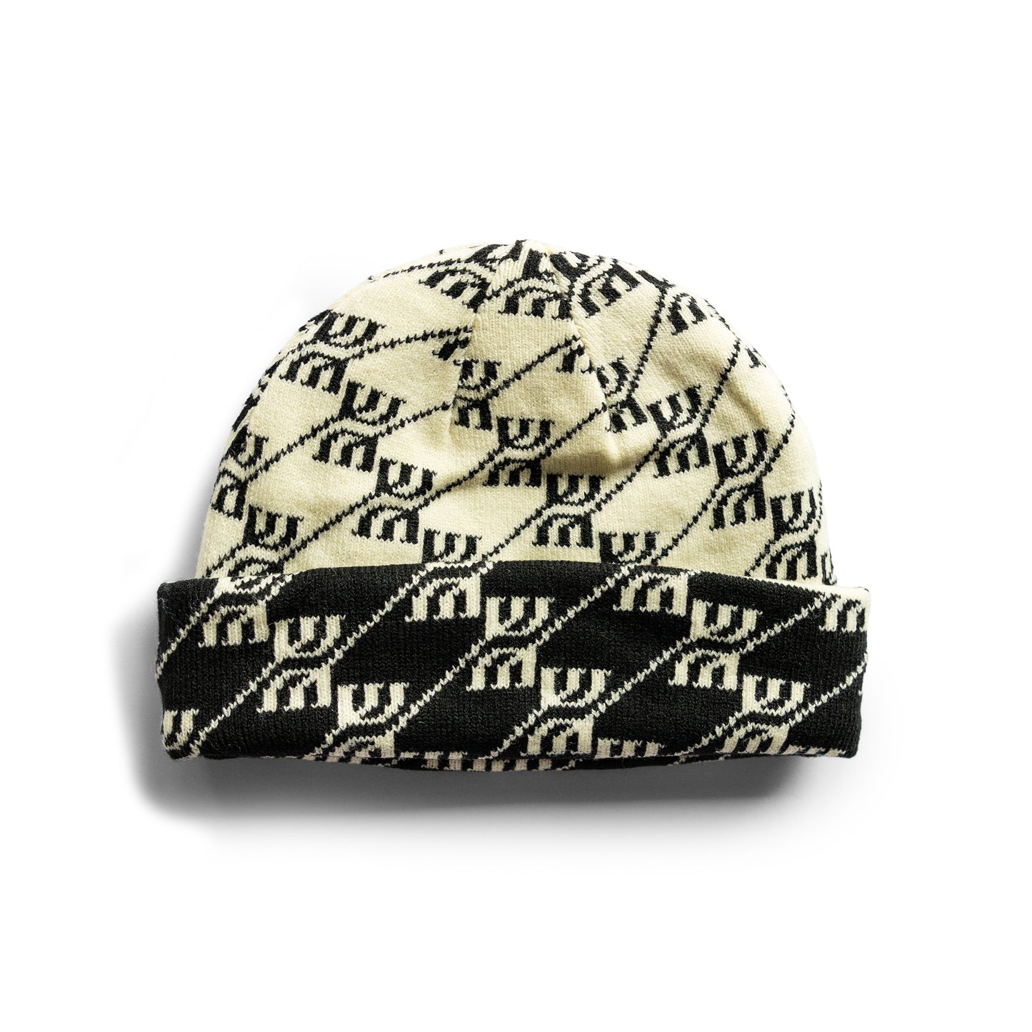W Slash All Over Skully - Black / Cream