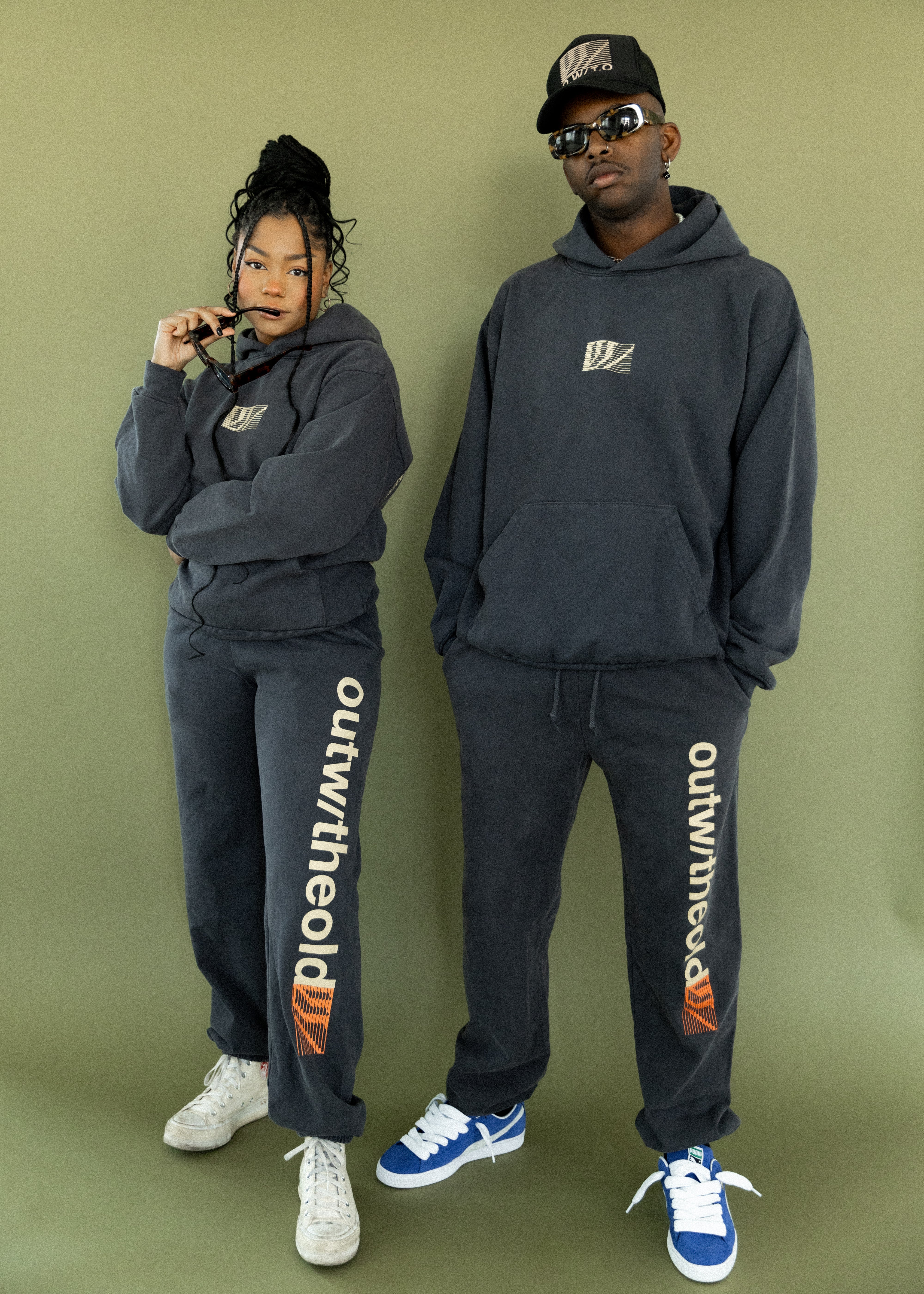 Lowercase Sweat Pants - Dark Gray – OUTW/THEOLD